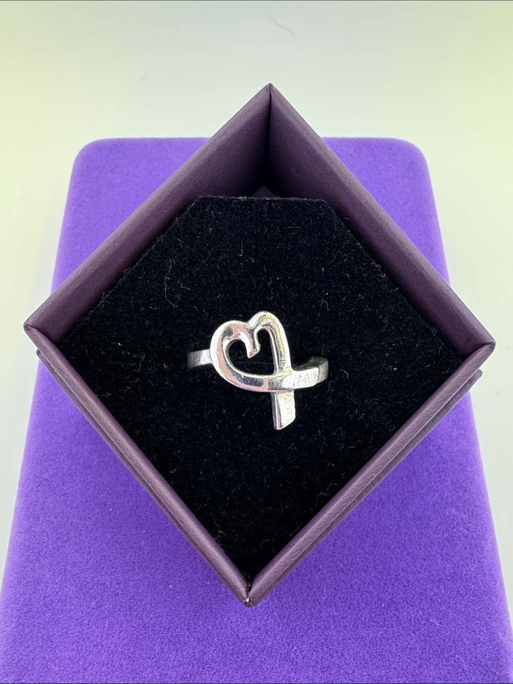 💛 Tiffany & Co. Paloma Picasso Loving Heart Ring | Classic Sterling Silver